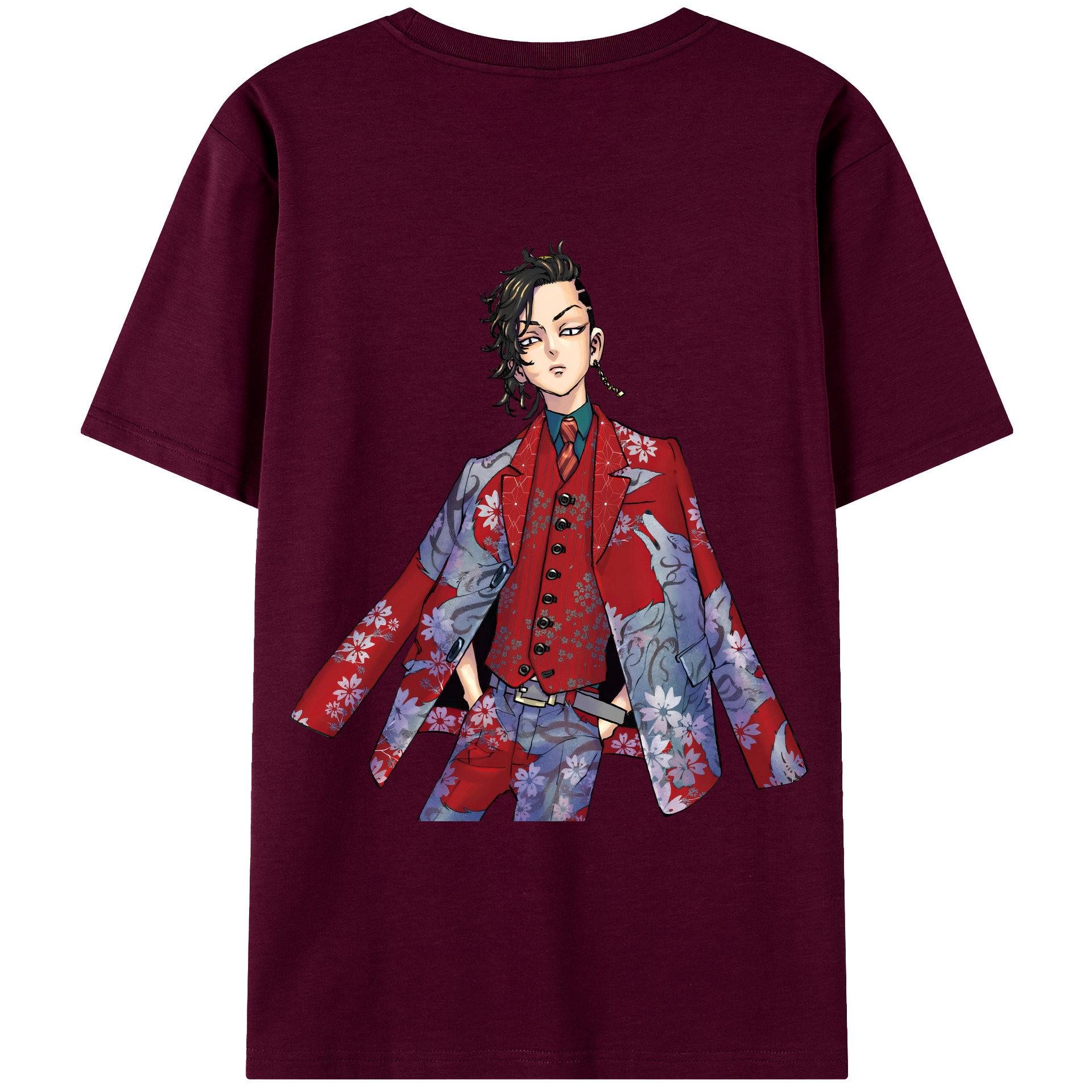 （画像用） 東京リベンジャーズ Tokyo Revengers レディース半袖Tシャツ(バックプリント)